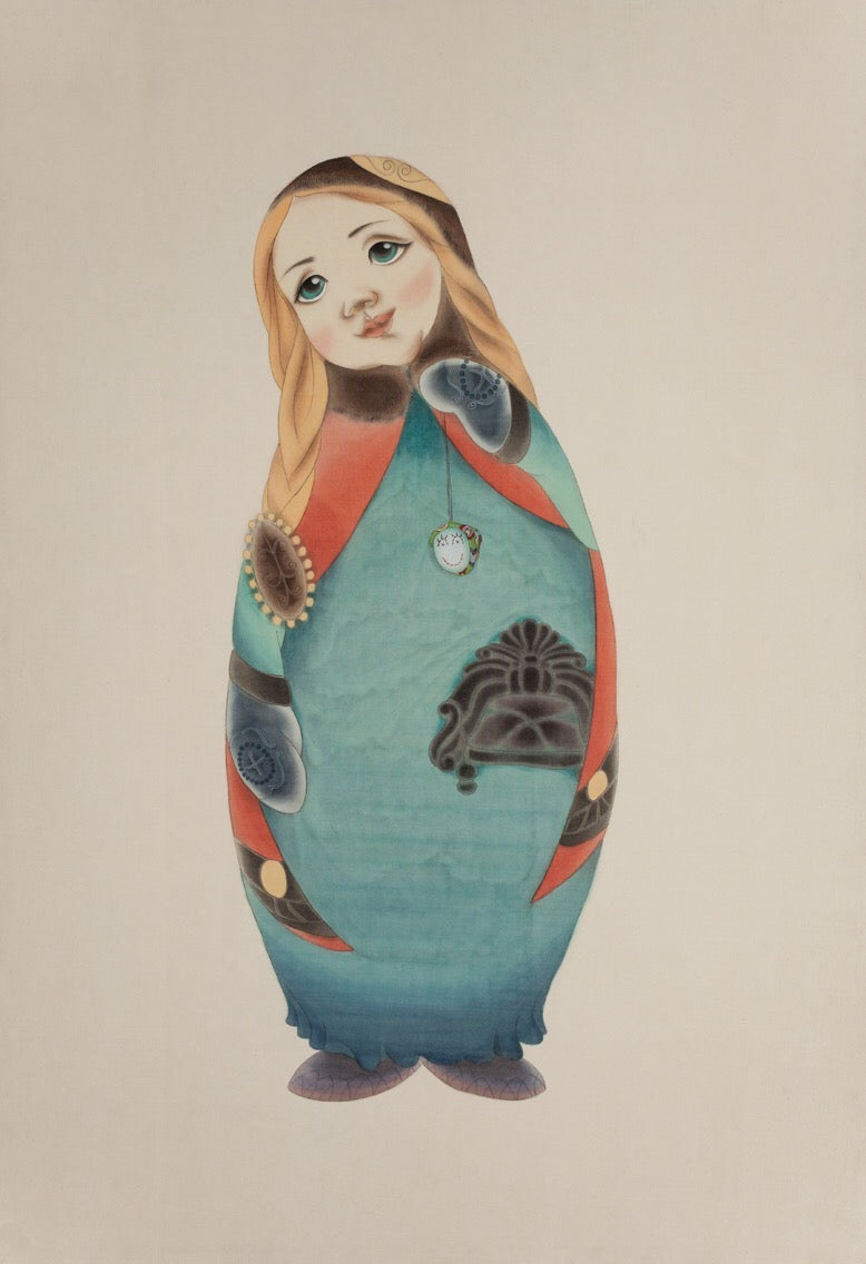 Búp bê Matryoshka “câu hỏi số 2”