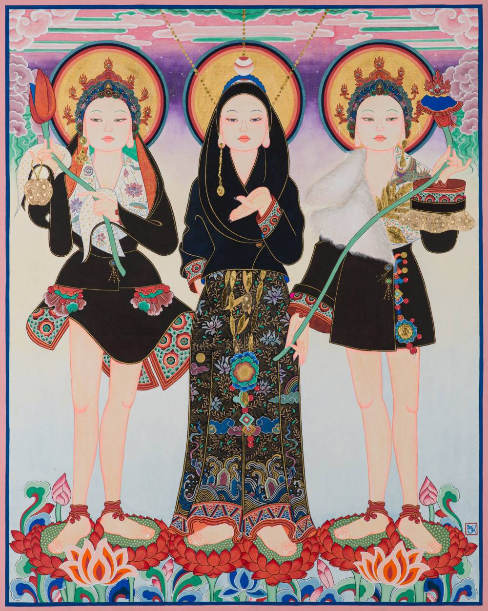 Couture for the Bodhisattvas - An artistic offering of devotion through haute couture.