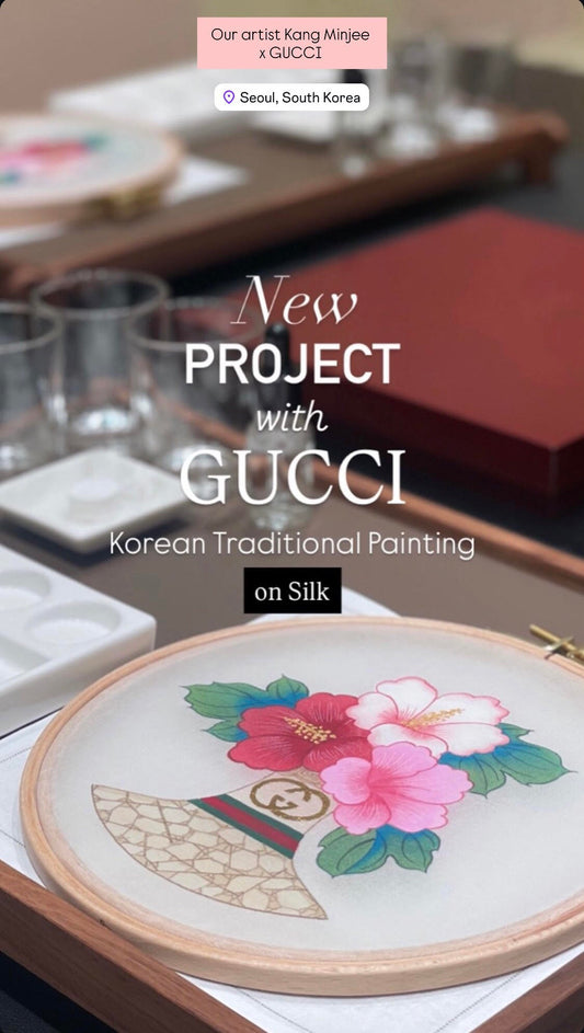 Kang Minjee x GUCCI: The Poetry of Flowers to Celebrate the Mid-Autumn Festival