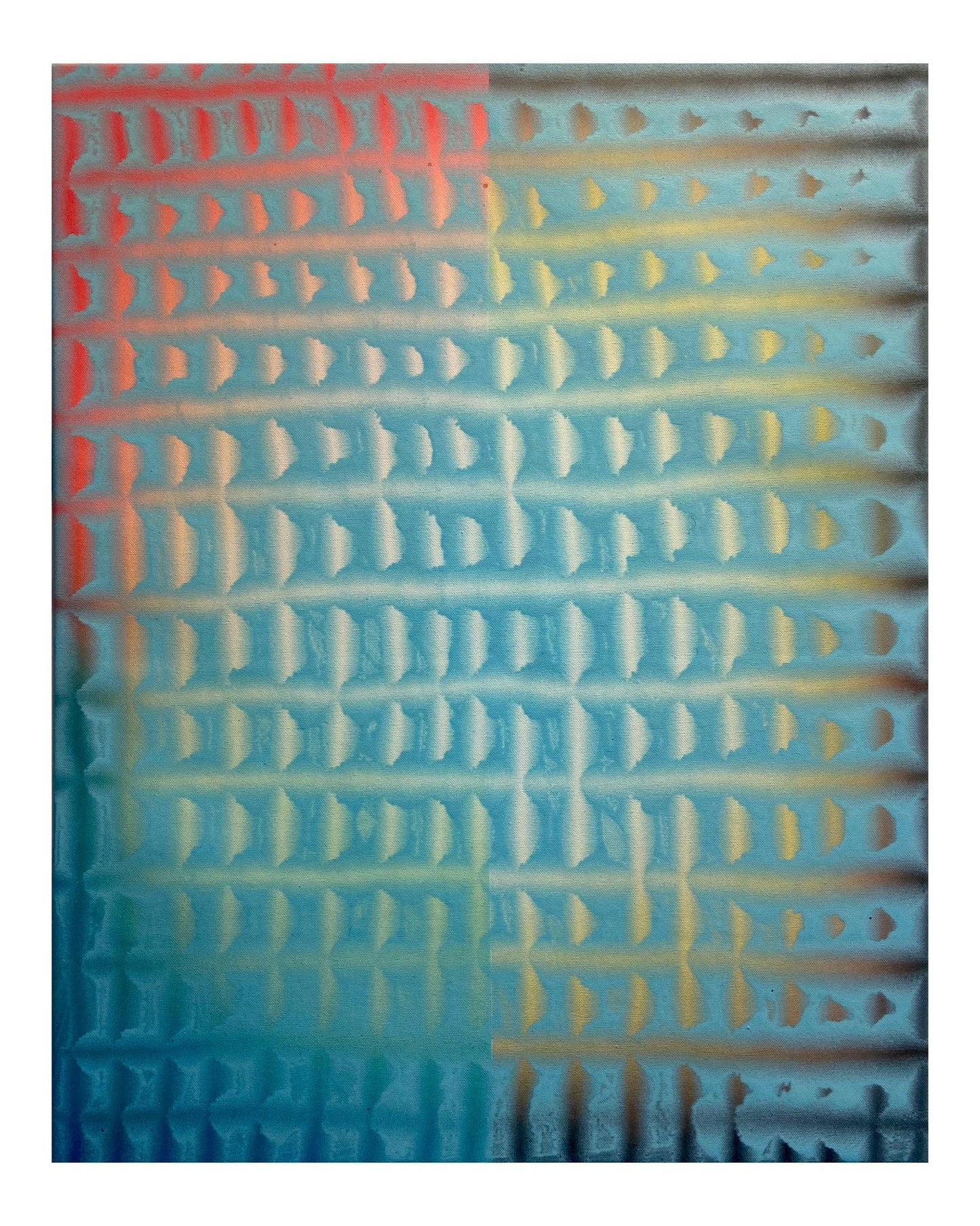 Horizontal and Vertical lines on colorful gradient 5