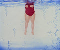 Swim around V
