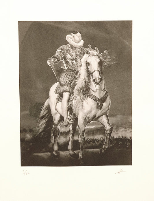 The Duke of Lerma on horseback