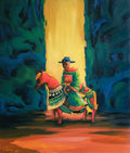 A man standing alone